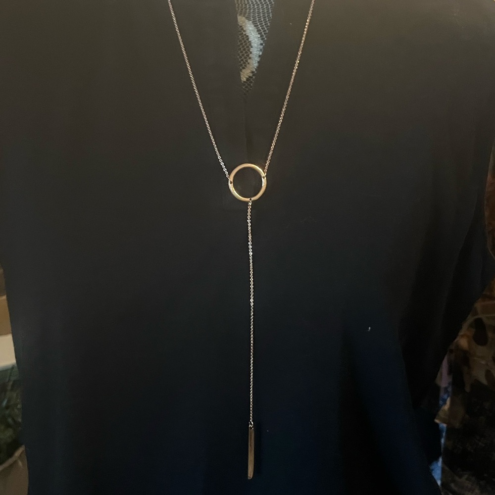 Elegant Rose Gold Necklace by Express! Brand New with Tags